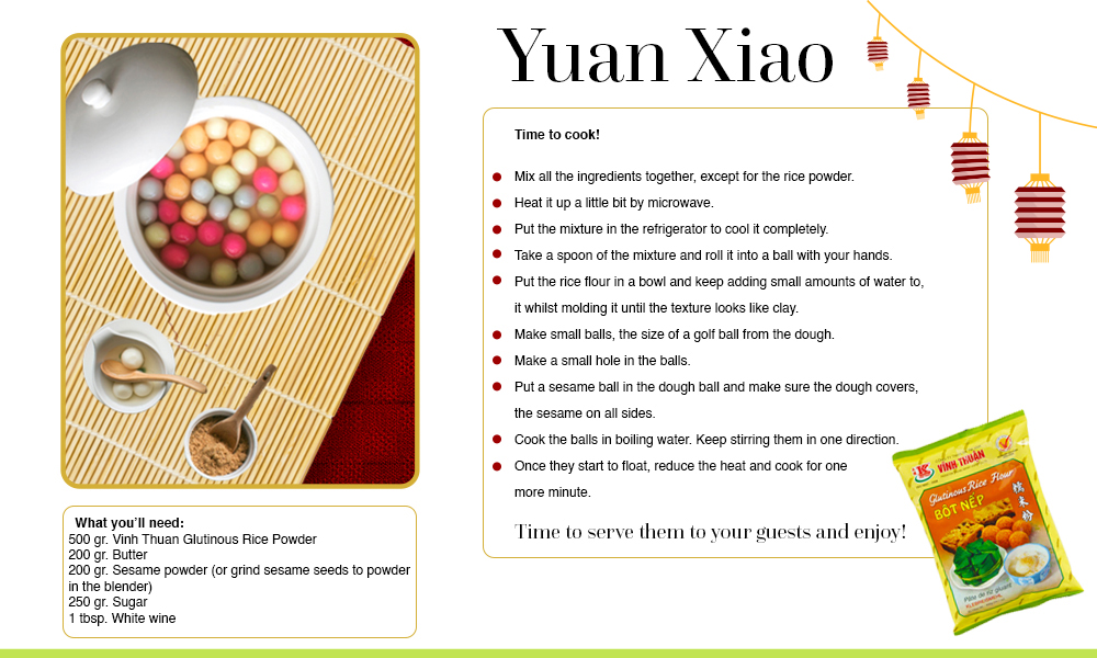 yuan xiao recipe